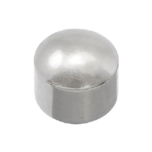 Caflon Silver Plain Ball Stud