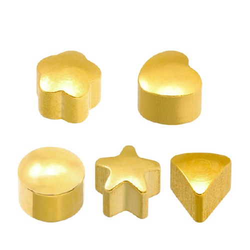 Caflon Gold Assorted Shapes