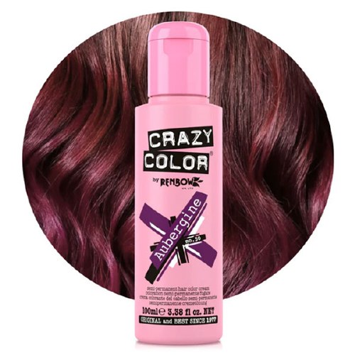 Crazy Color Aubergine 100ml