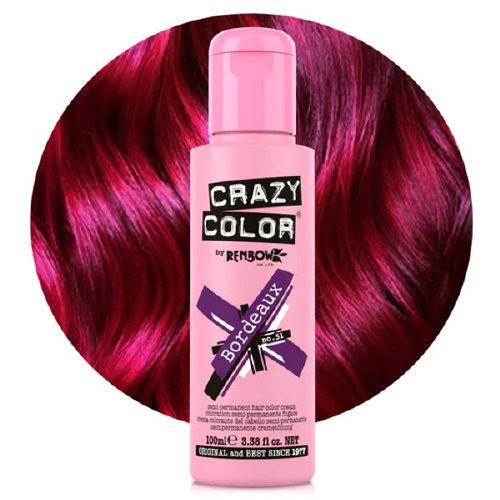 Crazy Color Bordeaux 100ml