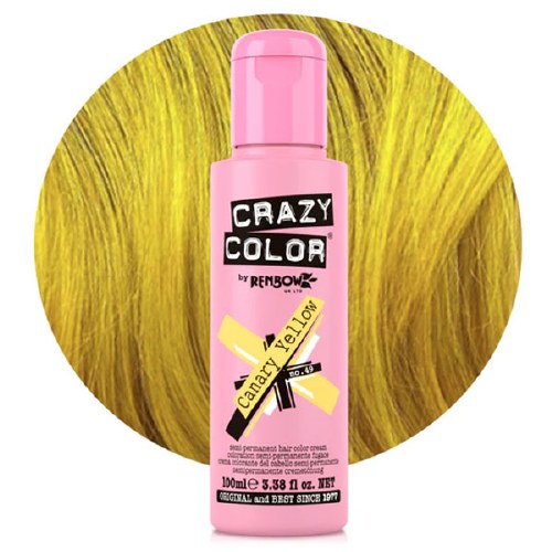 Crazy Color Canary Yellow 100ml
