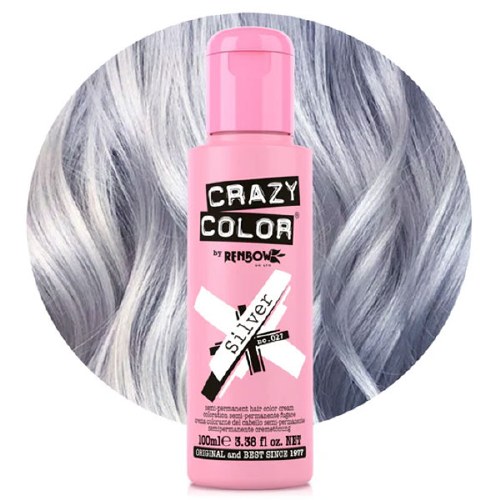 Crazy Color Silver 100ml