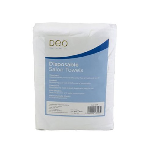 Deo Disposable Towels White 50pk