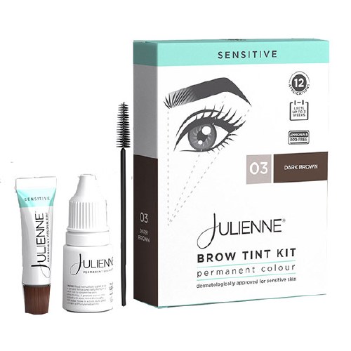 EB Sensitive Brow Kit Dk Brown