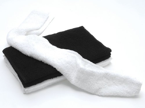 Majestic Euro Towels Blk 12pk