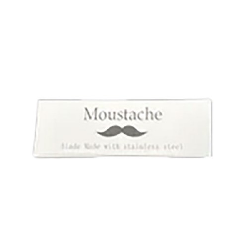 Gamma Moustache Razor Blades