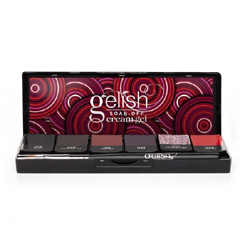Gelish Cream Gel Getting Reddy Palette