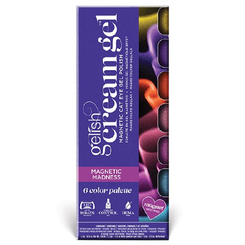 Gelish Magnetic Cr Palette Madness Cream Gel Palette