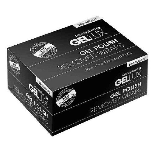 Gellux Remover Wraps 100