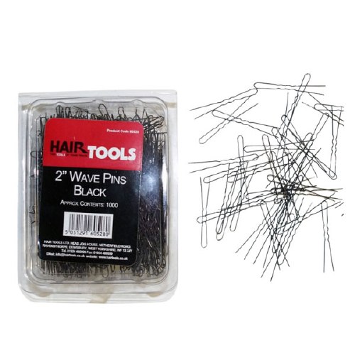 HT 2" Wave Pins Black 1000
