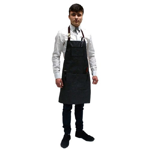 HT Barber Apron Charcoal