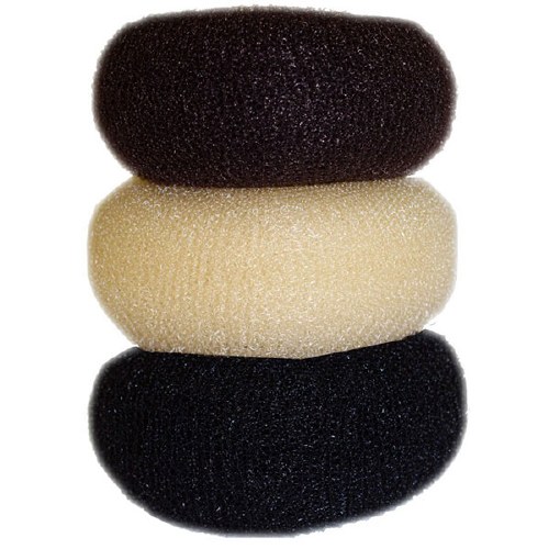 HT Bun Ring Black Jumbo
