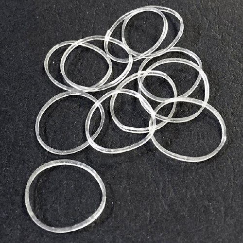 HT End Elastics Clear 300pk