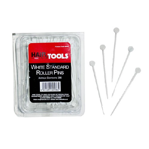 HT Plastic Roller Pins White