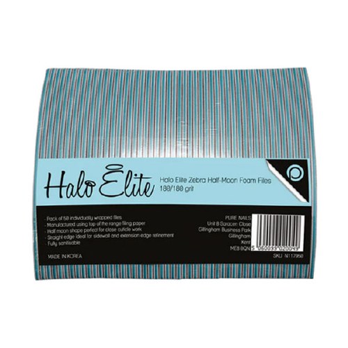 Halo Elite Zebra 180/180 50pk