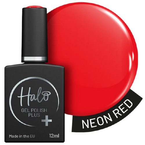Halo Gel+ Neon Red 12ml