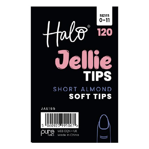 Halo JellieTips Almond Sh 120