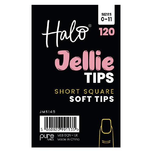 Halo JellieTips Short Sq 120