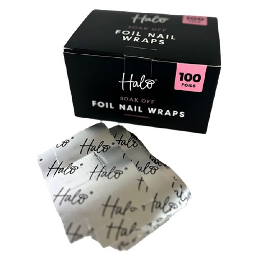 Halo Nail Foil Wrap 100pk