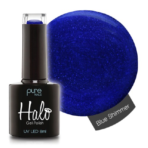 Halo Gel Blue Shimmer 8ml D