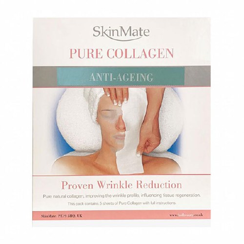 Pure Collagen Nat Face Mask5pk