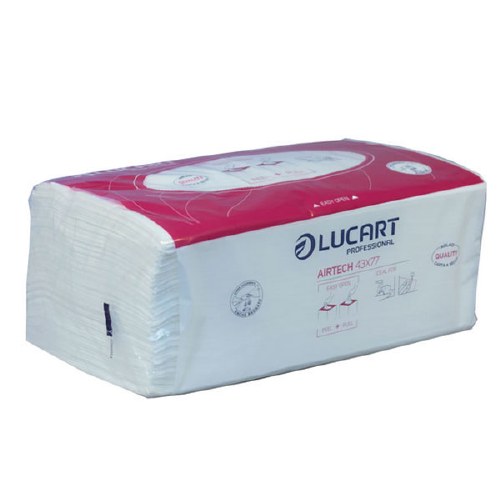 Lucart Disposable Towels White 100pk