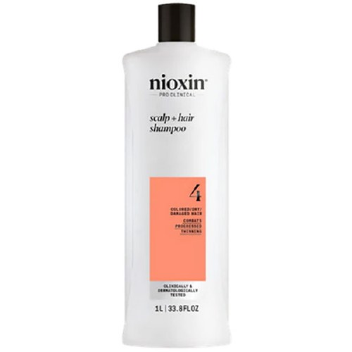 Nioxin Scalp+Hair 4 Spoo 1Ltr