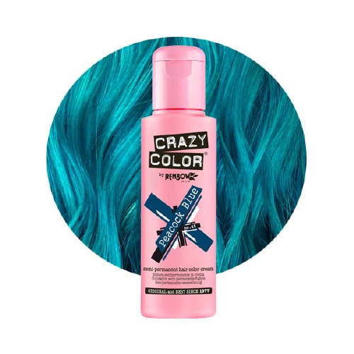 Crazy Color Peacock Blue 100ml