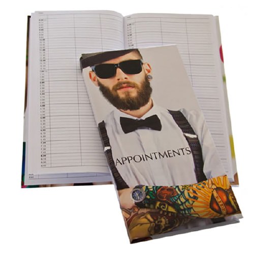 Quirepale Barber Appointment Book 3 Column