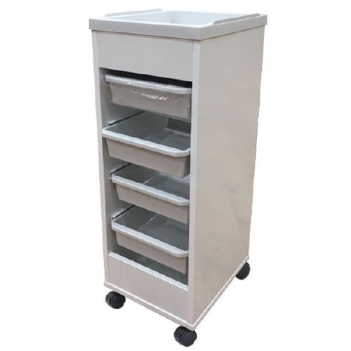 Rem Stadium Trolley WhiteGloss
