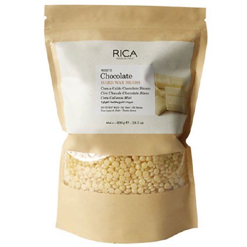 Rica White Choc Wax Beads 800D