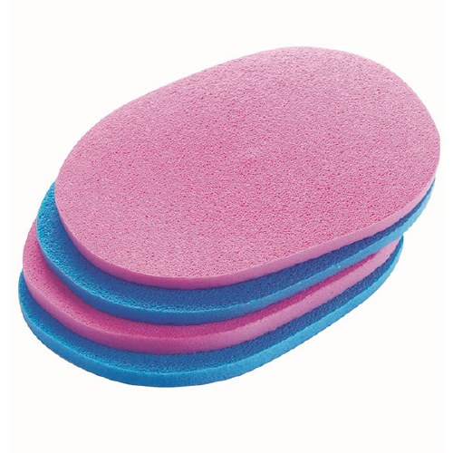 SP Mousseline Sponge 4pk