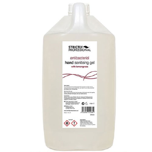 SP SanitisingGel Lemongr 4 Ltr