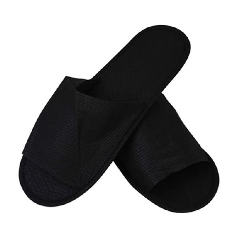 Salon Disp Slipper Blk 1pc