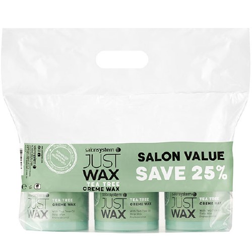 SS JW Tea TCreme Wax 450g 3pk