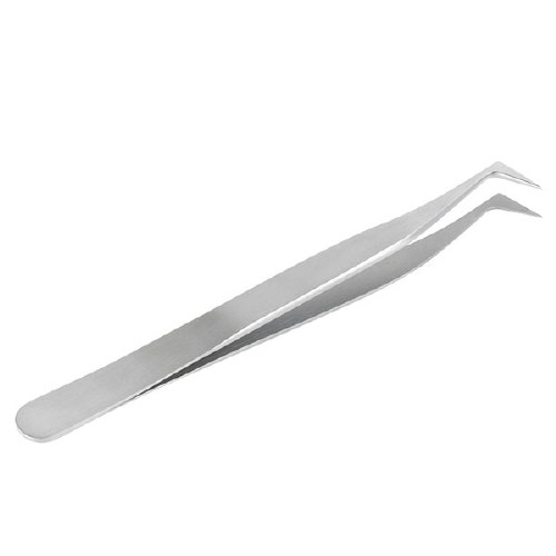 SS Lash Ext Tweezer Angled