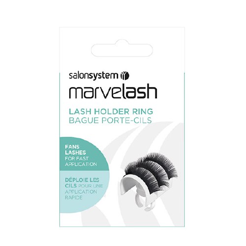 SS Lash Ext Glue Rings 10pk