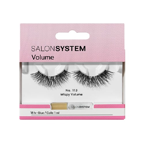 SS Strip Lash 113 Volume   Black