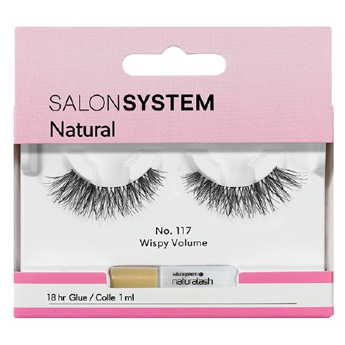 SS Strip Lash 117 Volume   Black