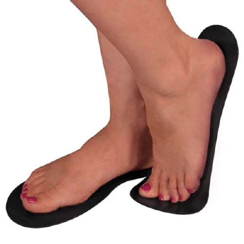 Salon Sticky Feet Black 25 Pairs