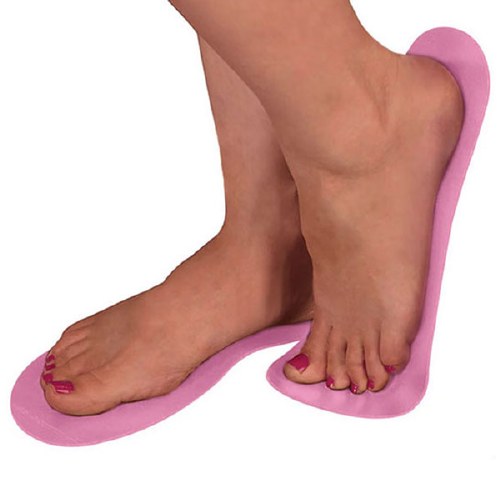 Salon Sticky Feet Pink 25 Pairs