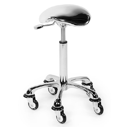 Sinelco Eccentric Stool Silver