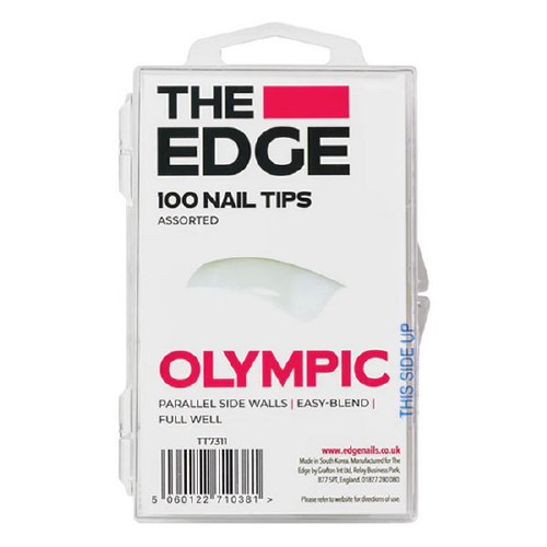 The Edge Olympic Tips 100 Box Assorted Tips