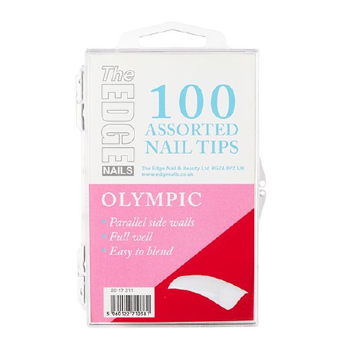 The Edge Olympic Tips 100 Box Assorted Tips