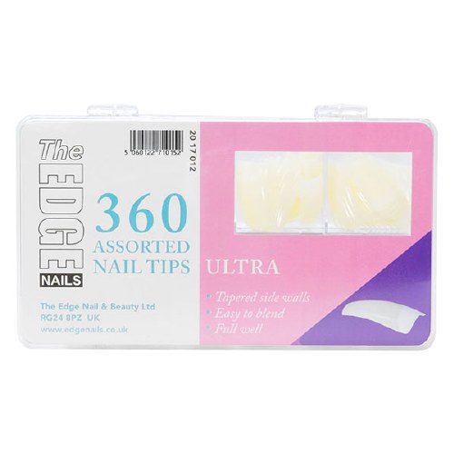 The Edge Ultra Tips 360 Box Assorted Tips