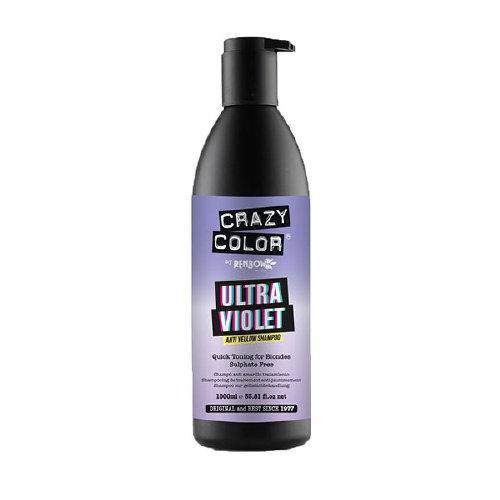 Crazy Color Ultraviolet Anti Yellow Purple Shampoo 1000ml