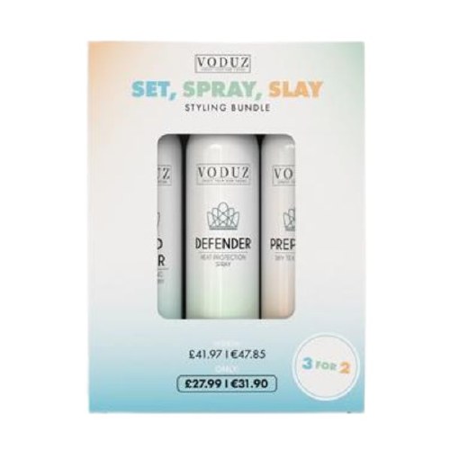 Voduz Set, Spray, Slay Box Set Aerosol Trio