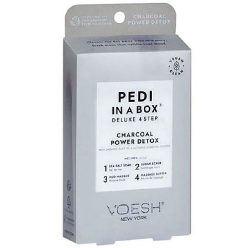 Voesh 4Step Pedi Charcoal Power Detox