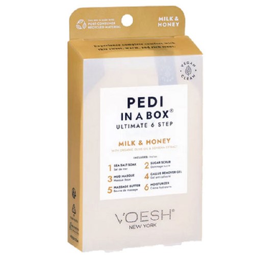 Voesh 6Step Pedi Milk&Honey