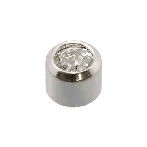 Caflon Mini Silver April Birthstone